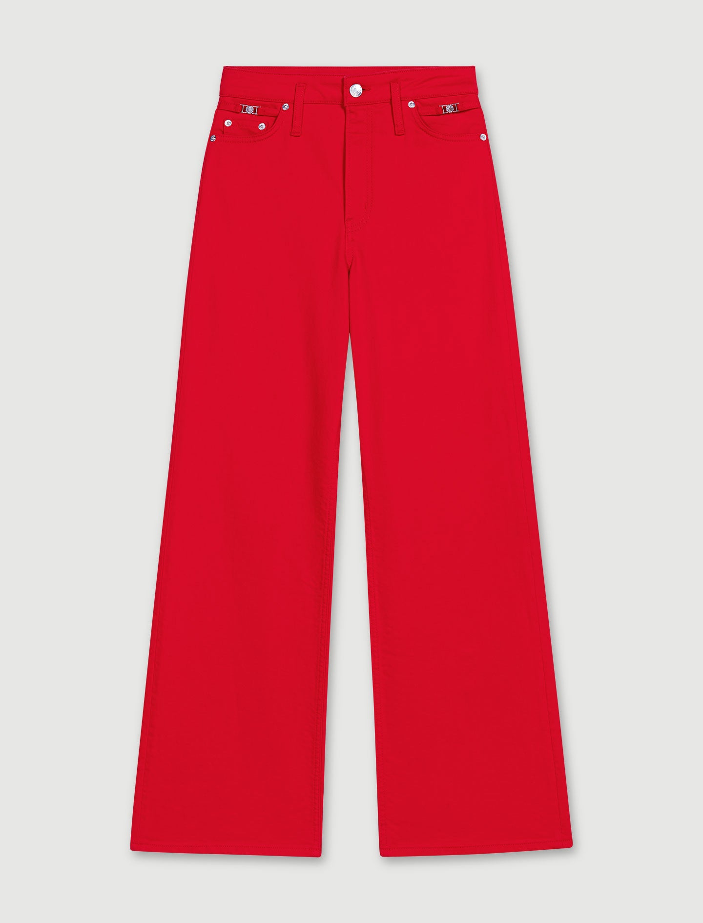 Vaquero ancho en denim
