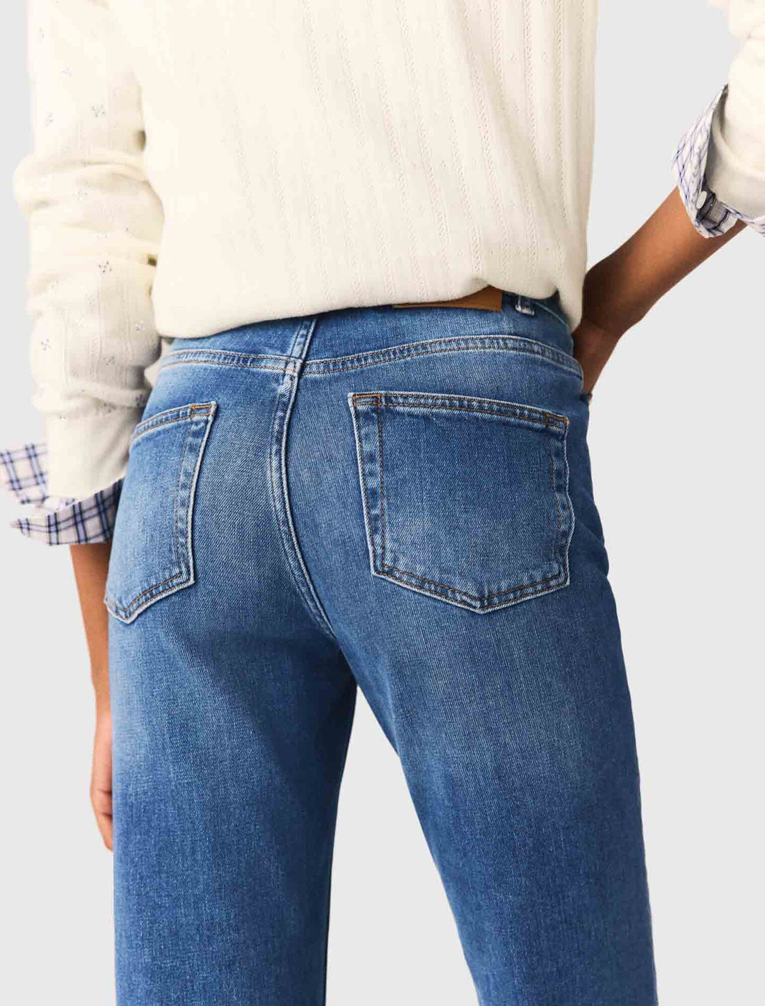 Vaqueros denim con bolsillos