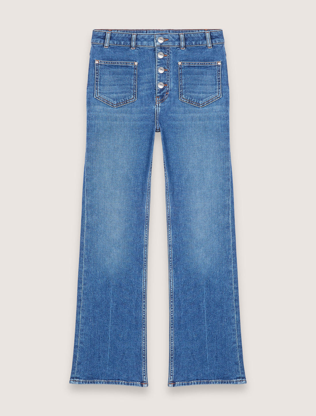 Vaqueros denim con bolsillos