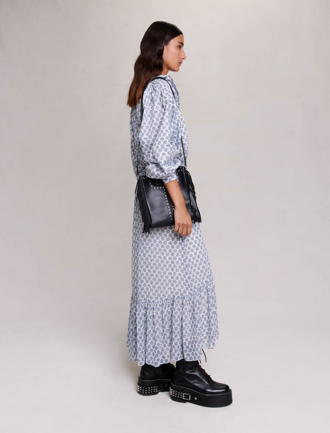 Falda larga asimétrica