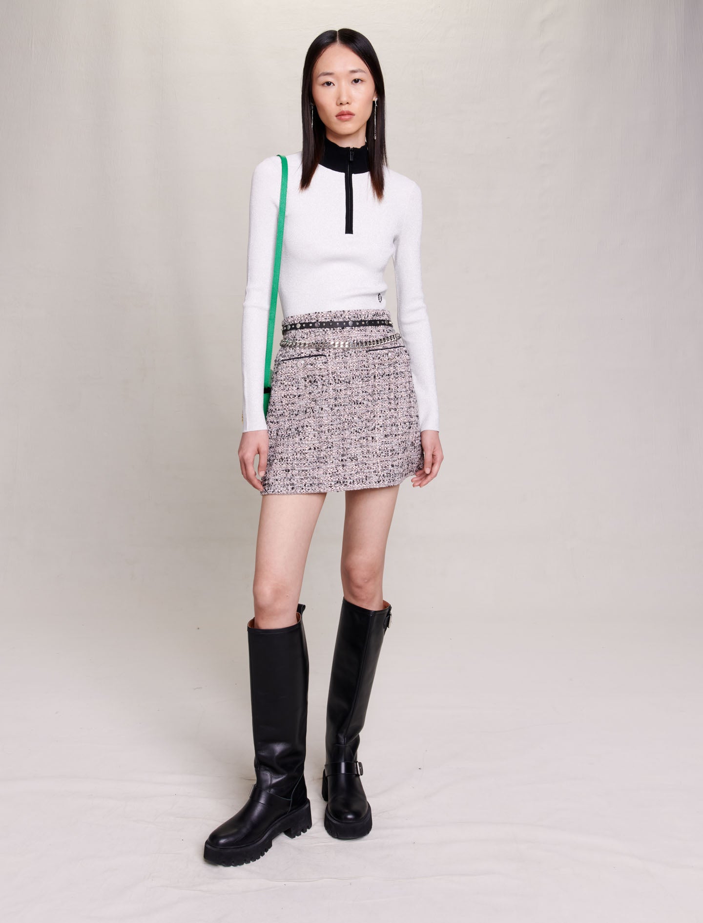 Falda de Tweed