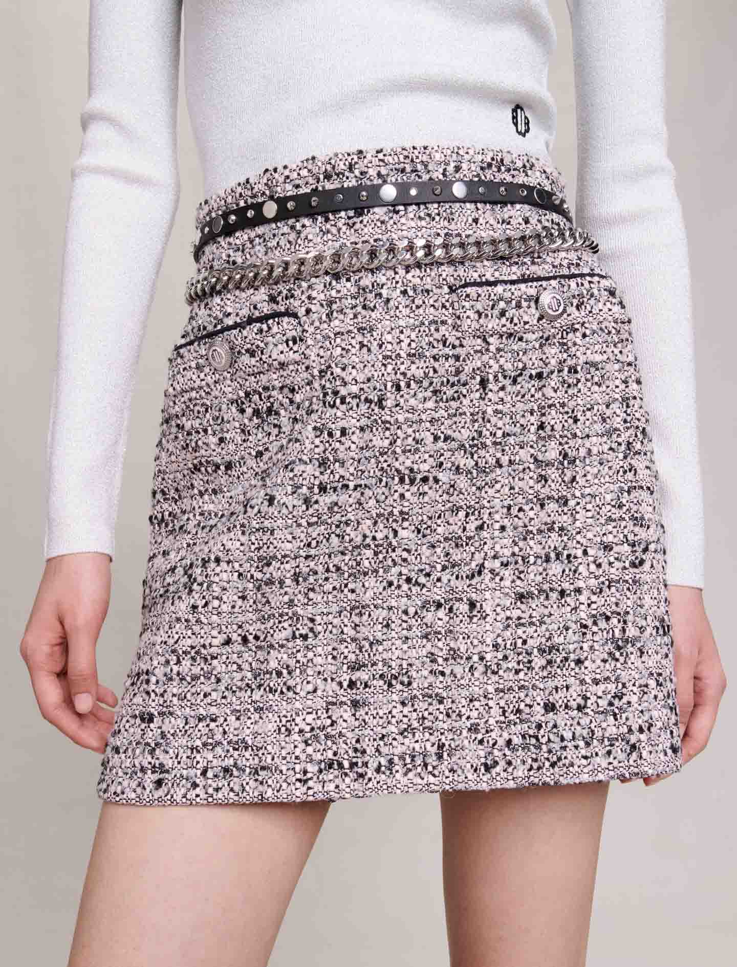 Falda de Tweed