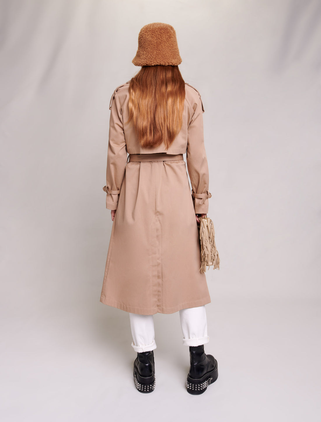 Gabardina oversize