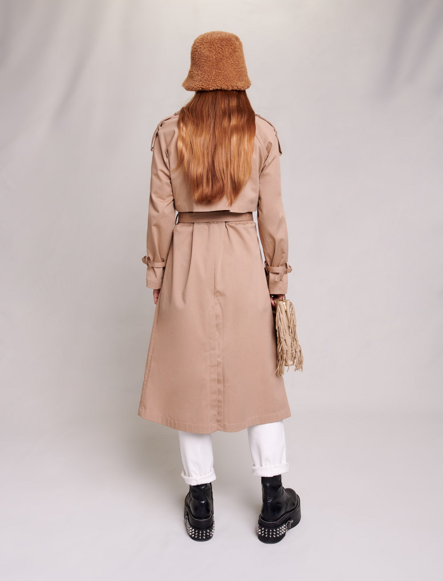 Gabardina oversize