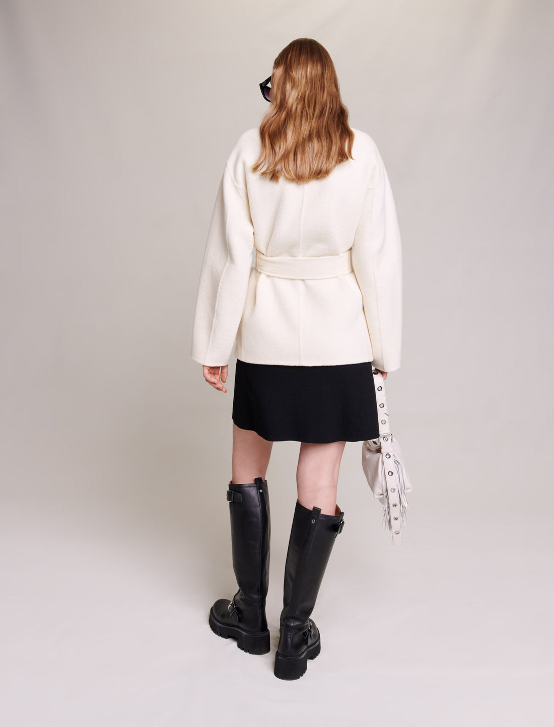 Chaqueta de lana estructurada