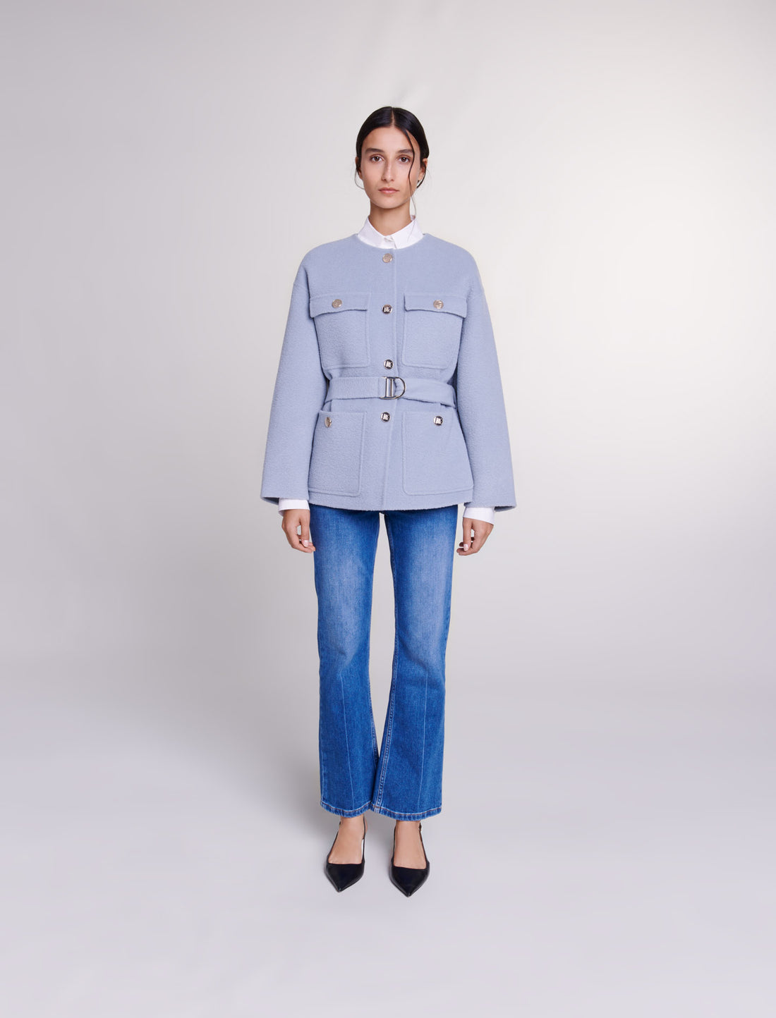 Cazadora de tweed