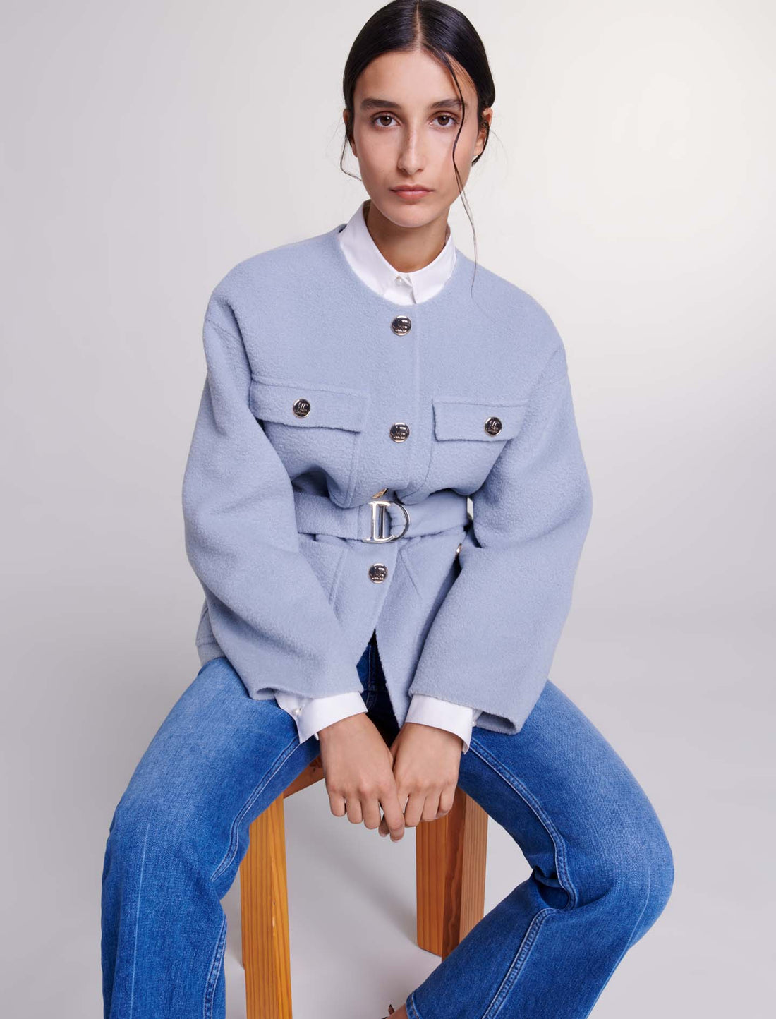 Cazadora de tweed