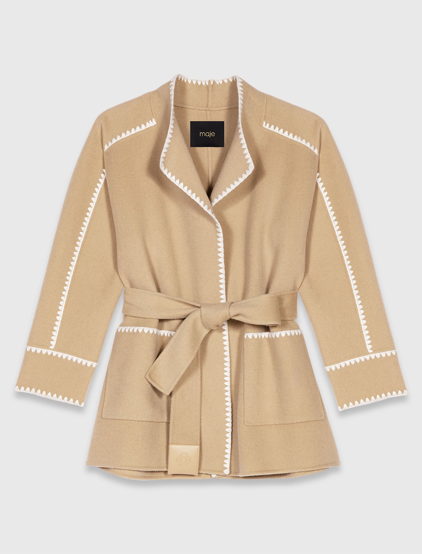 Abrigo corto reversible