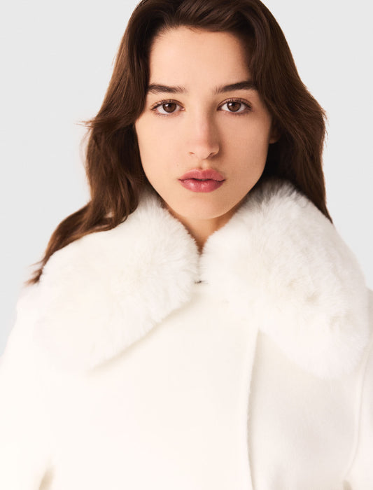 Abrigo largo reversible