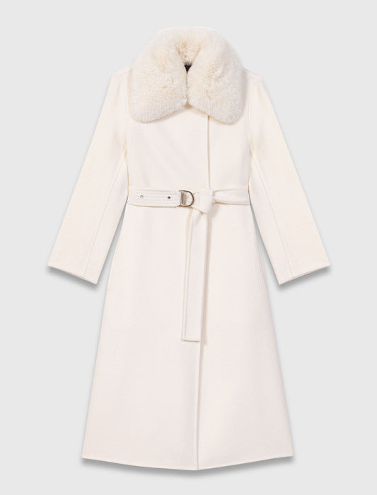 Abrigo largo reversible