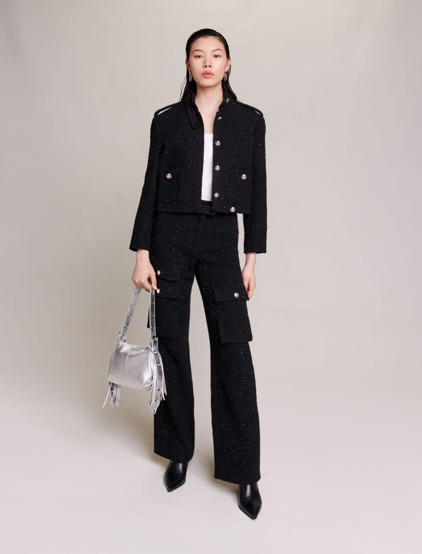 Pantalón de tweed