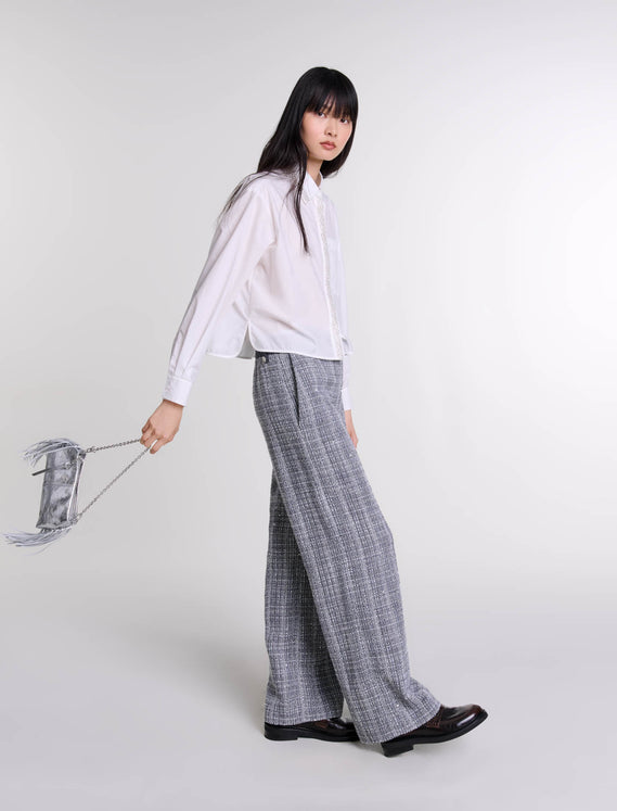 Pantalón de tweed