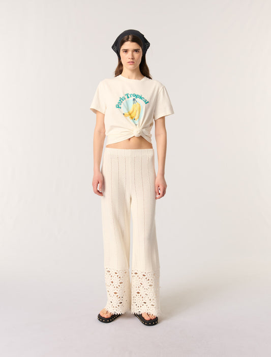 Pantalón de ganchillo