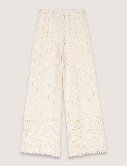 Pantalón de ganchillo