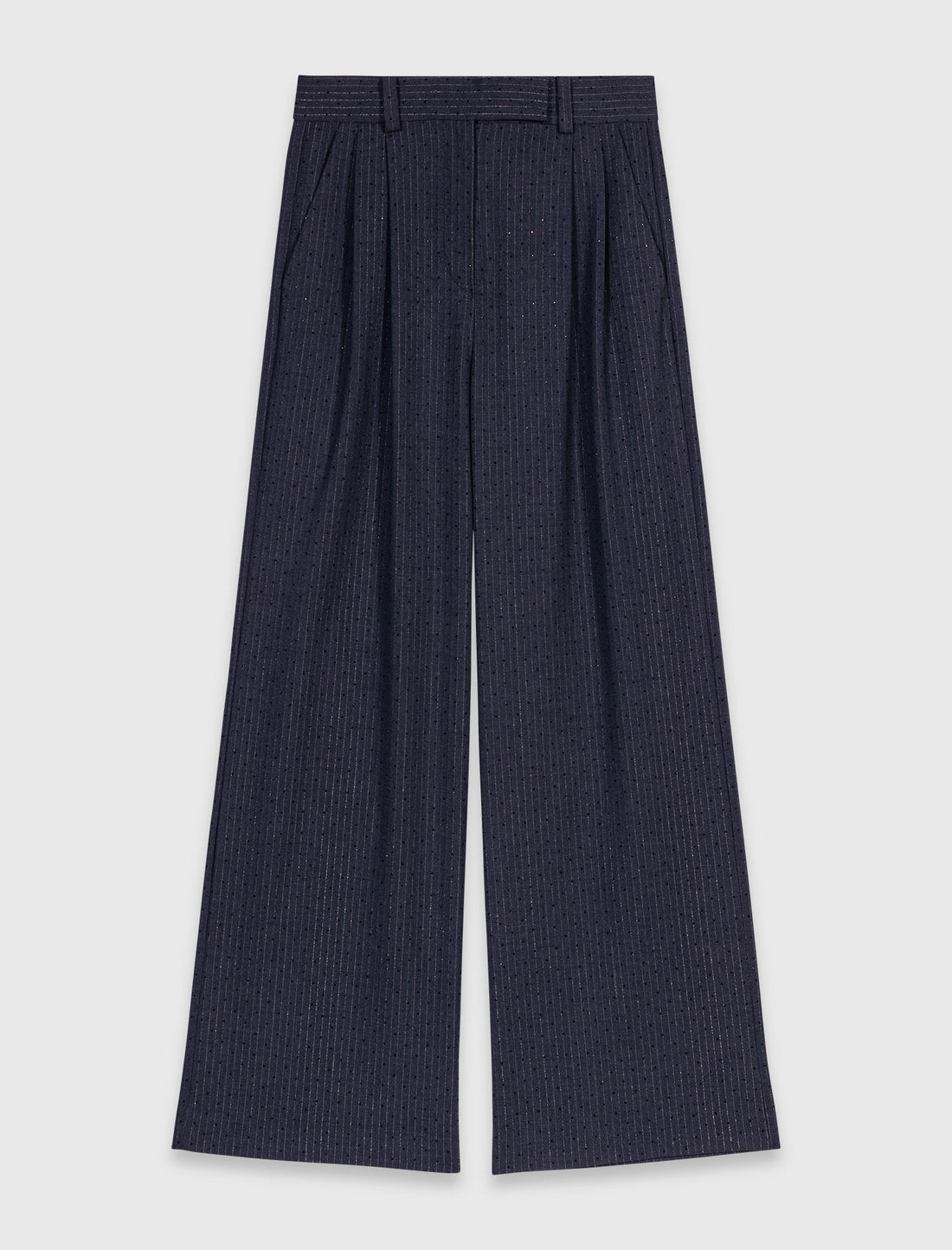 Pantalón de traje con strass