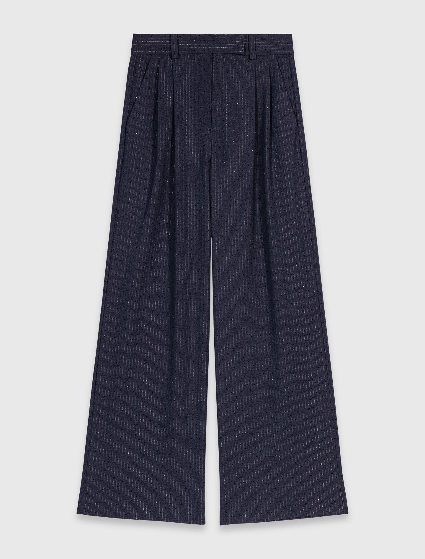 Pantalón de traje con strass