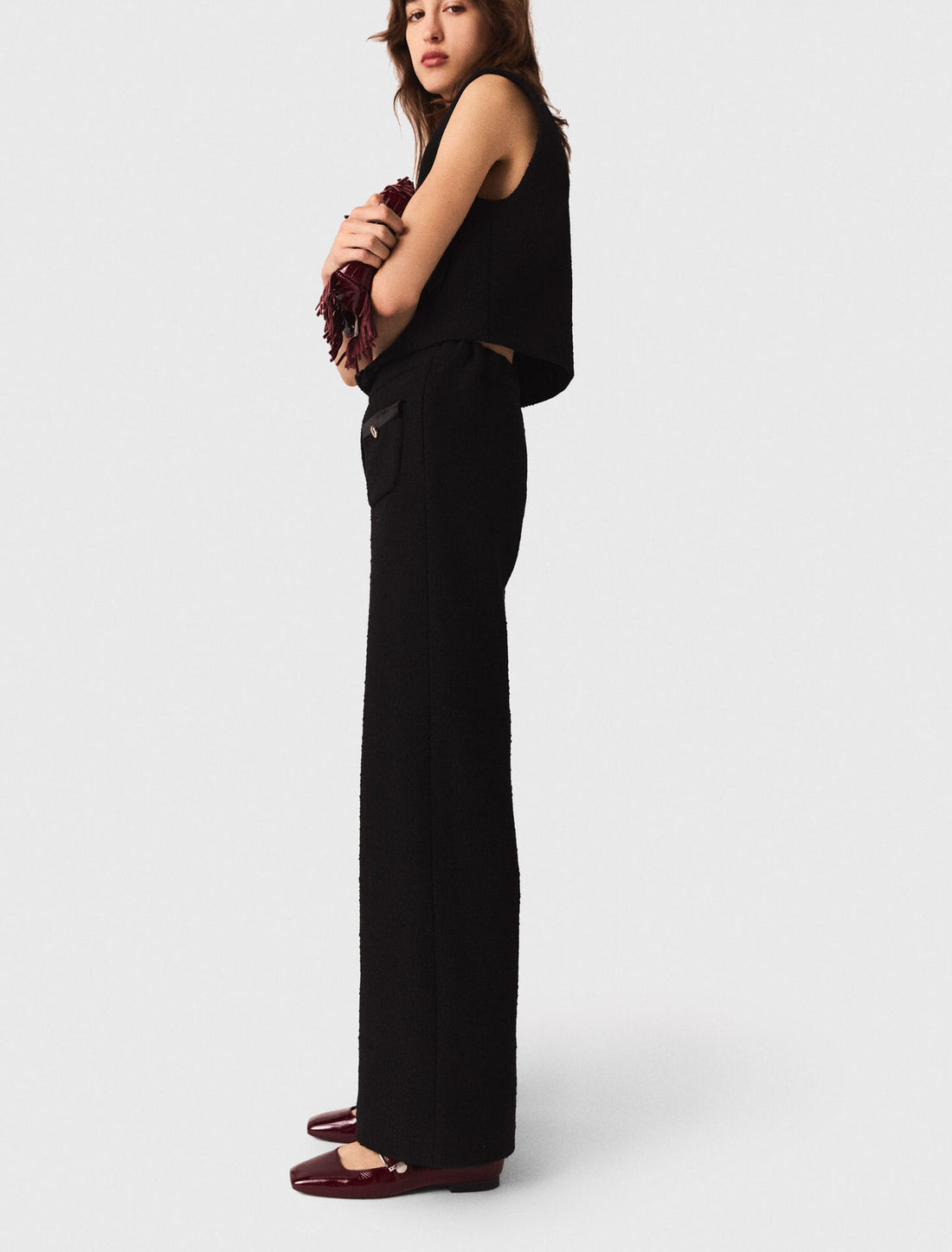 Pantalón de tweed