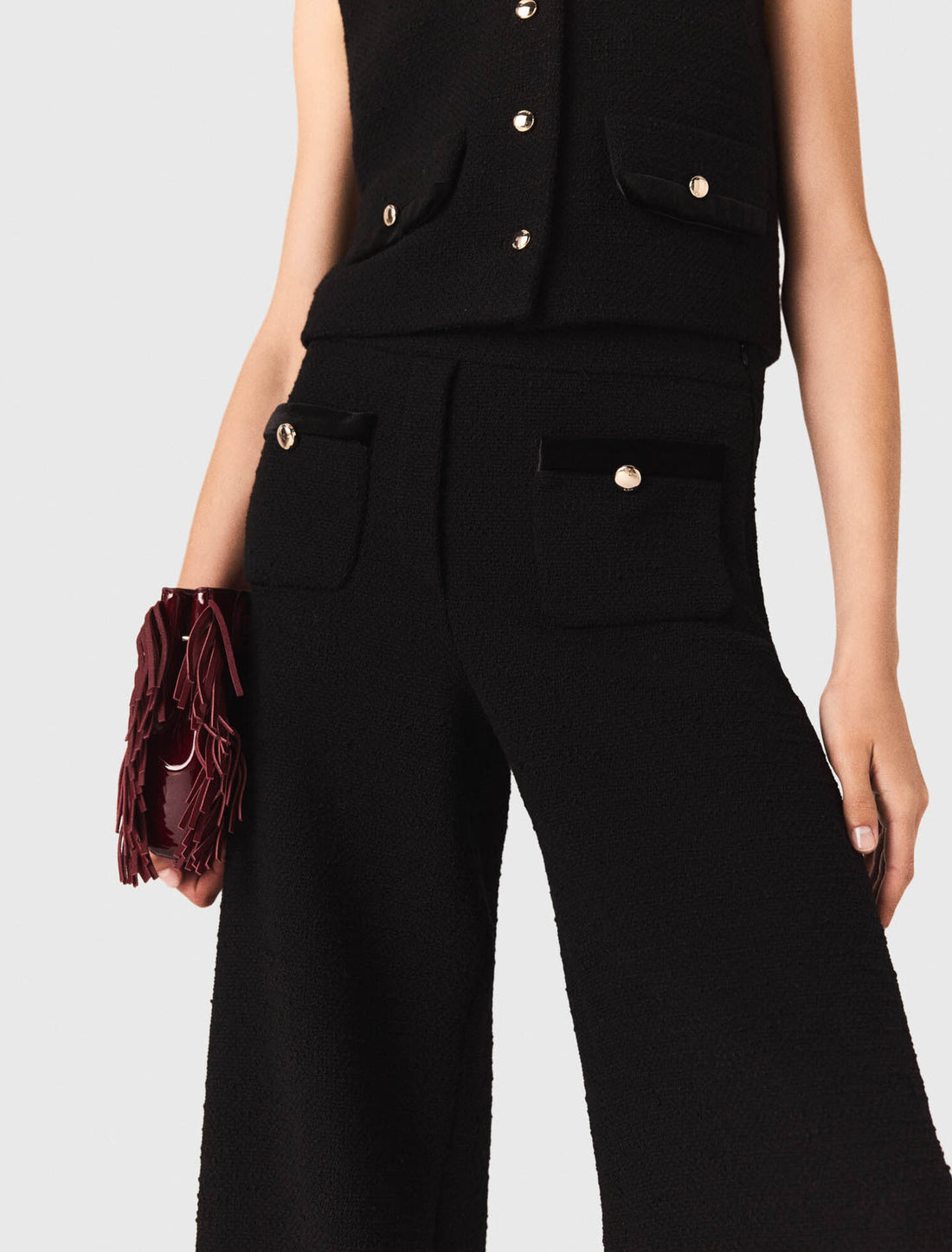 Pantalón de tweed