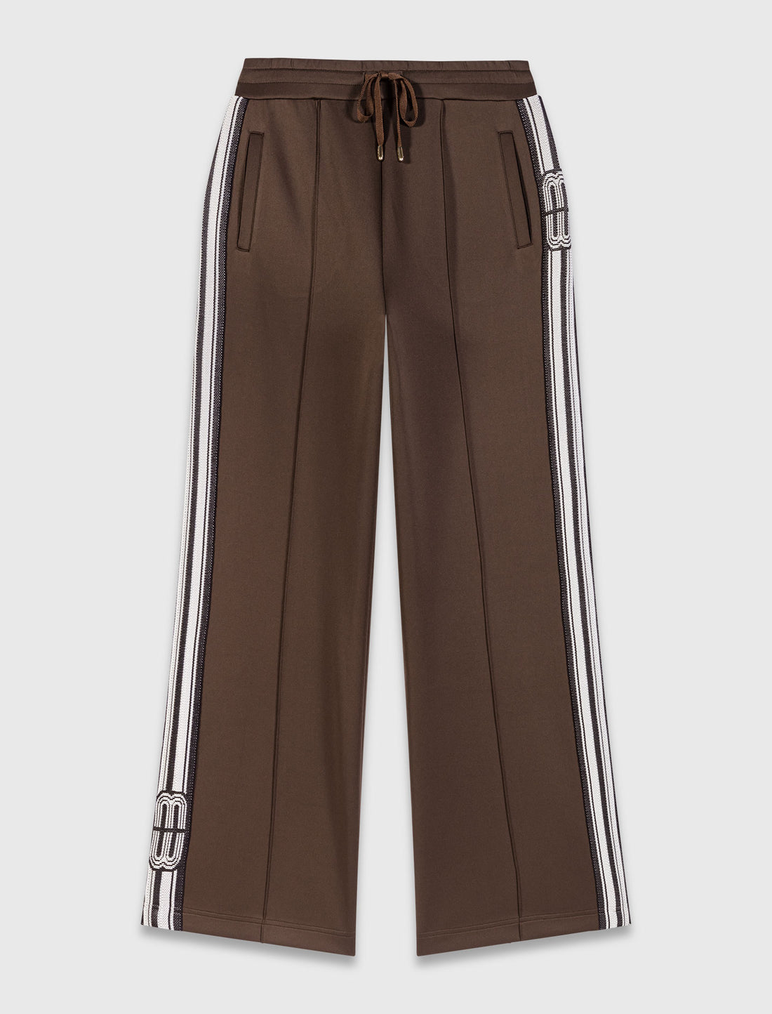 Pantalón con bandas rectas