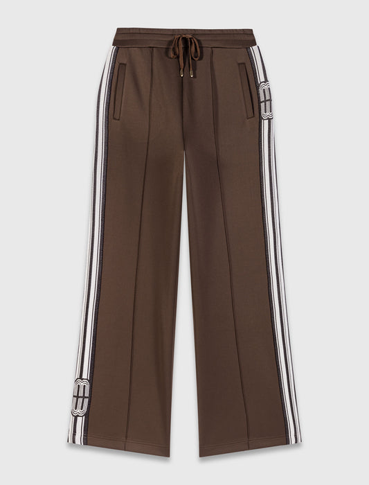 Pantalón con bandas rectas