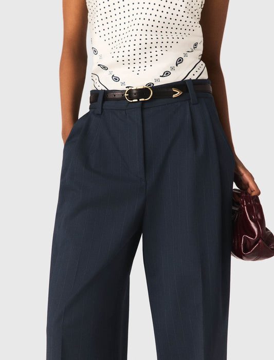 Pantalón sastre a rayas