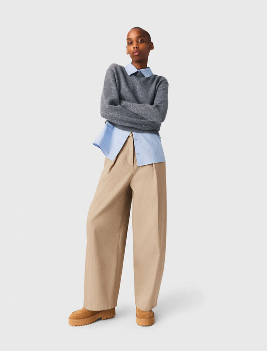 Pantalón balloon de algodón