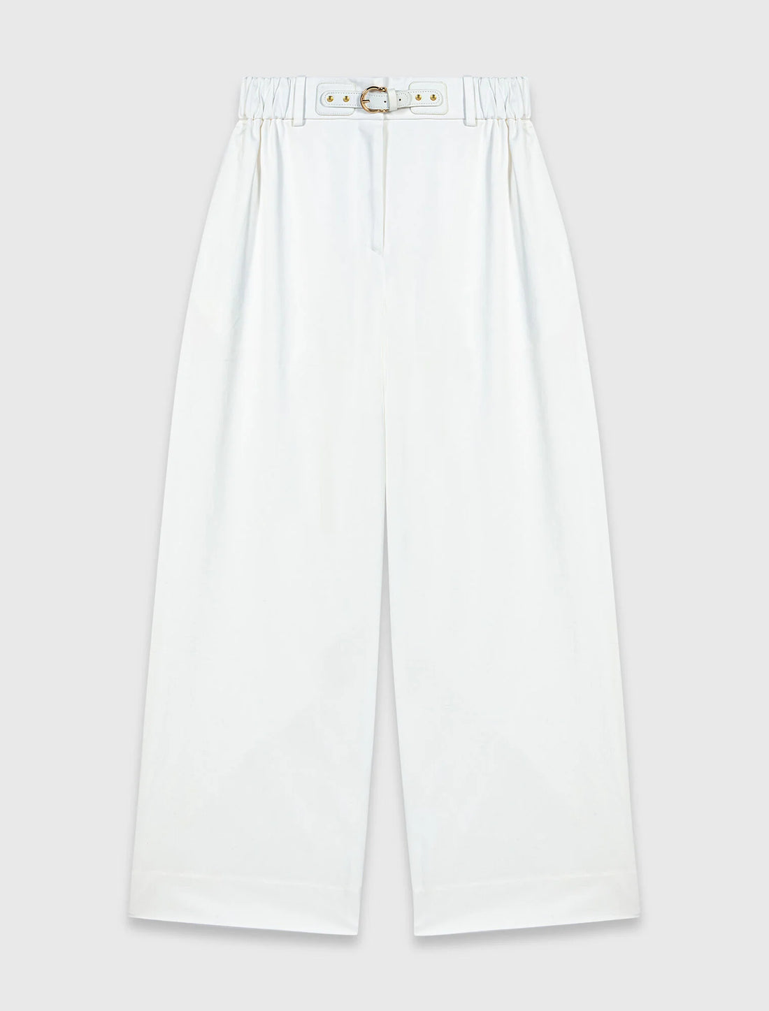 Pantalón ancho de algodón