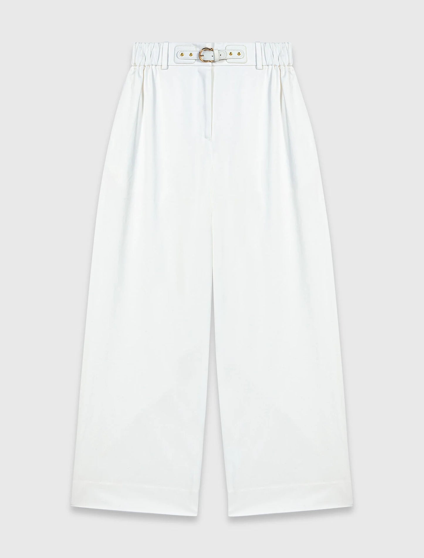 Pantalón ancho de algodón