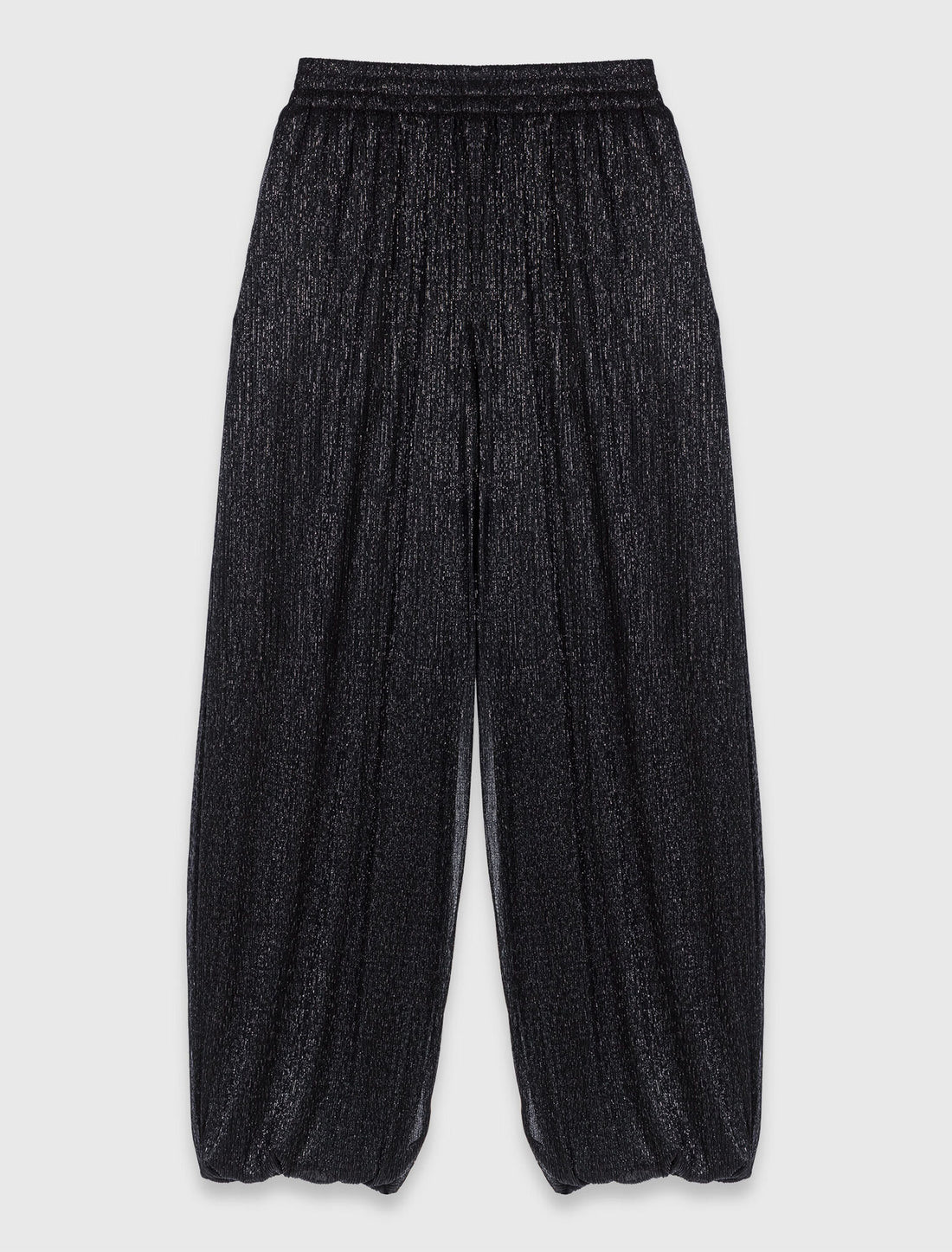 Pantalón sarouel metalizado