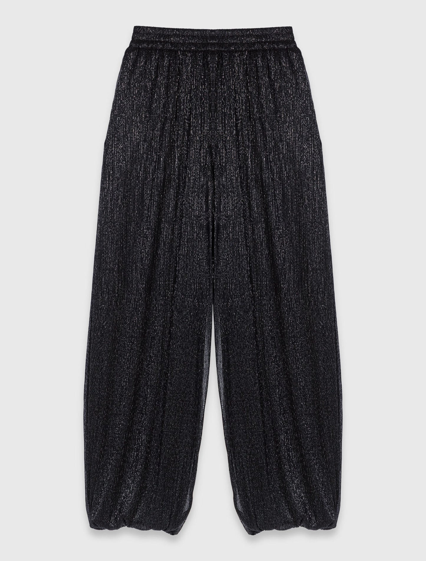 Pantalón sarouel metalizado