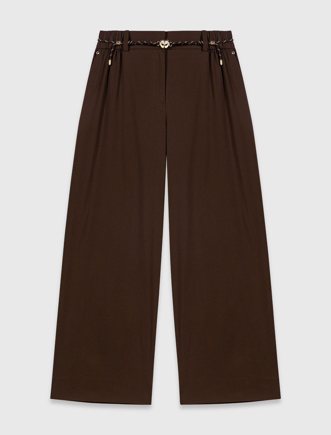 Pantalón ancho de algodón