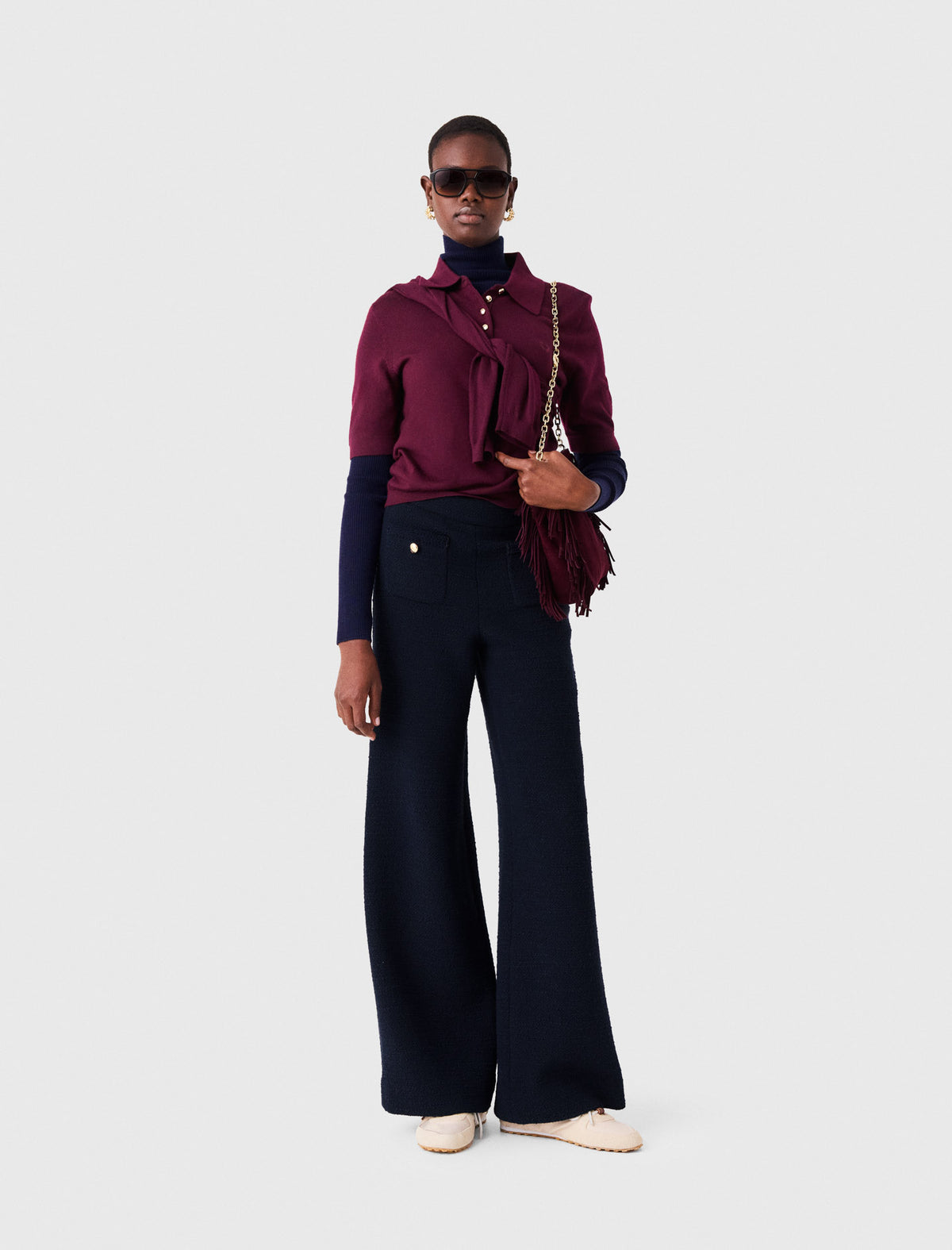 Pantalón de tweed