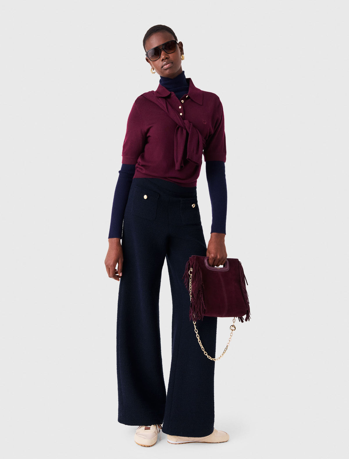Pantalón de tweed