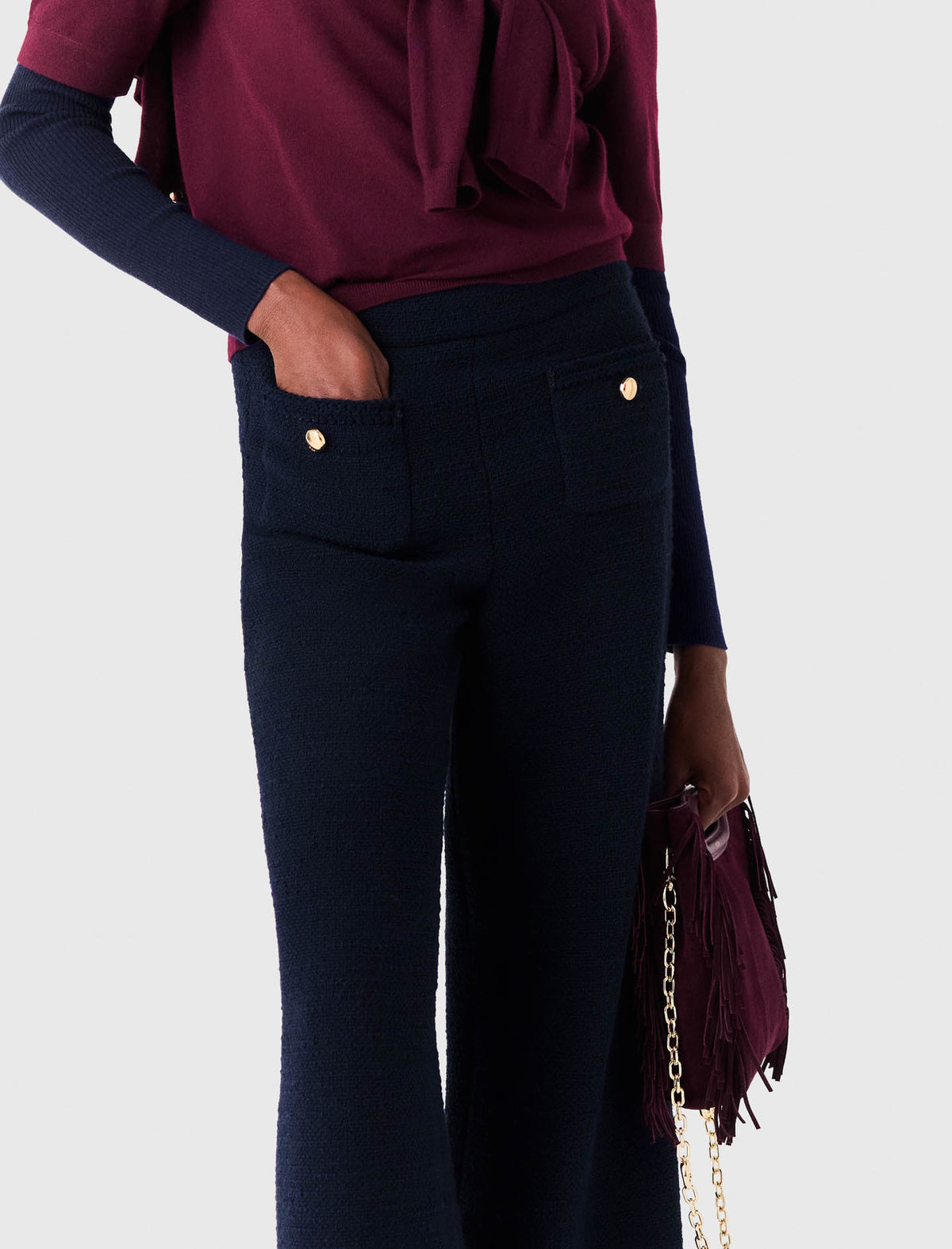 Pantalón de tweed