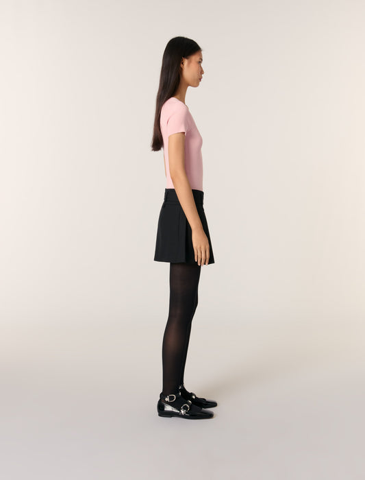 Top de punto de canalé