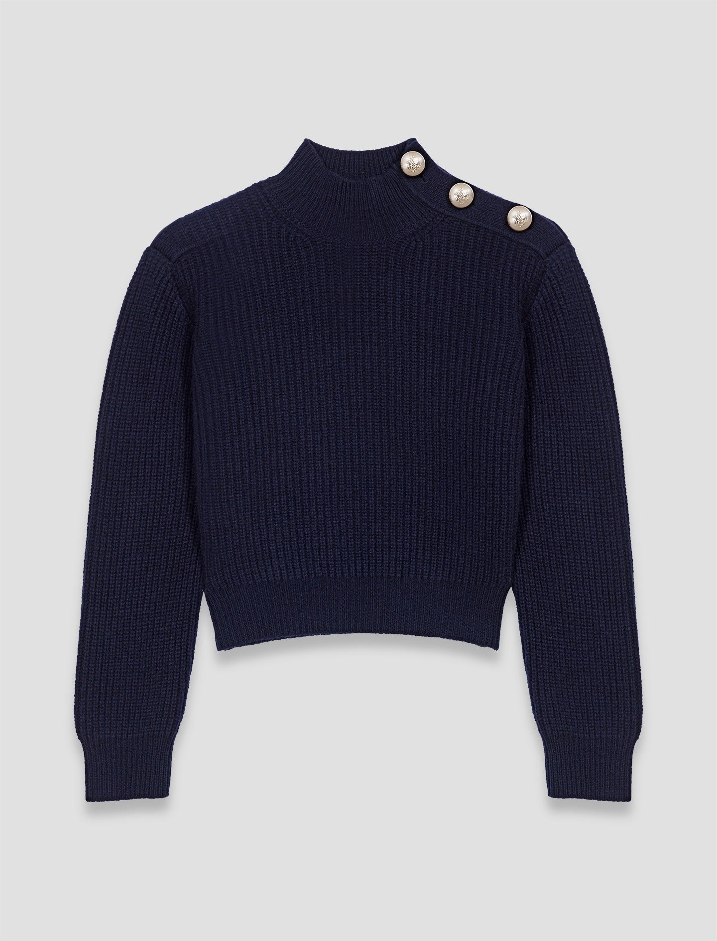 Jersey de lana con cuello alto