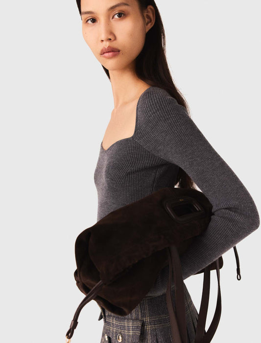 Jersey de punto de canalé