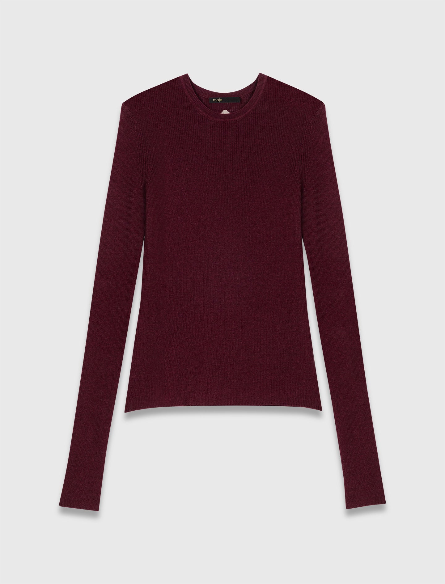 Jersey de cuello redondo segunda piel