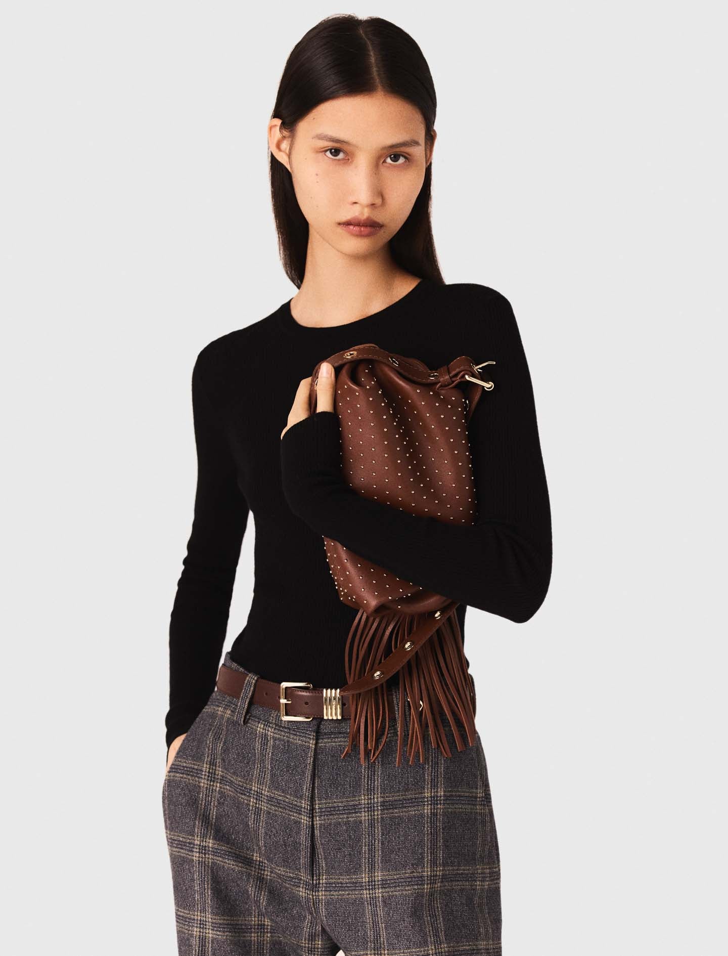 Jersey de cuello redondo segunda piel