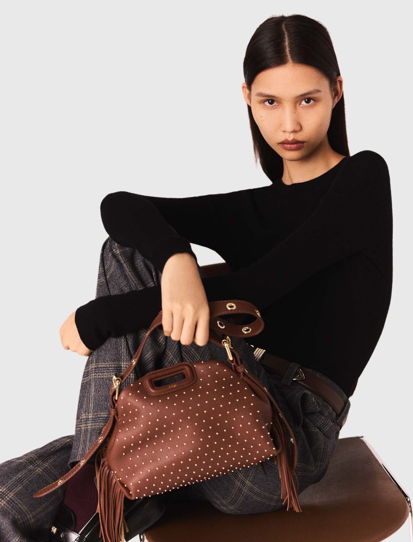 Jersey de cuello redondo segunda piel