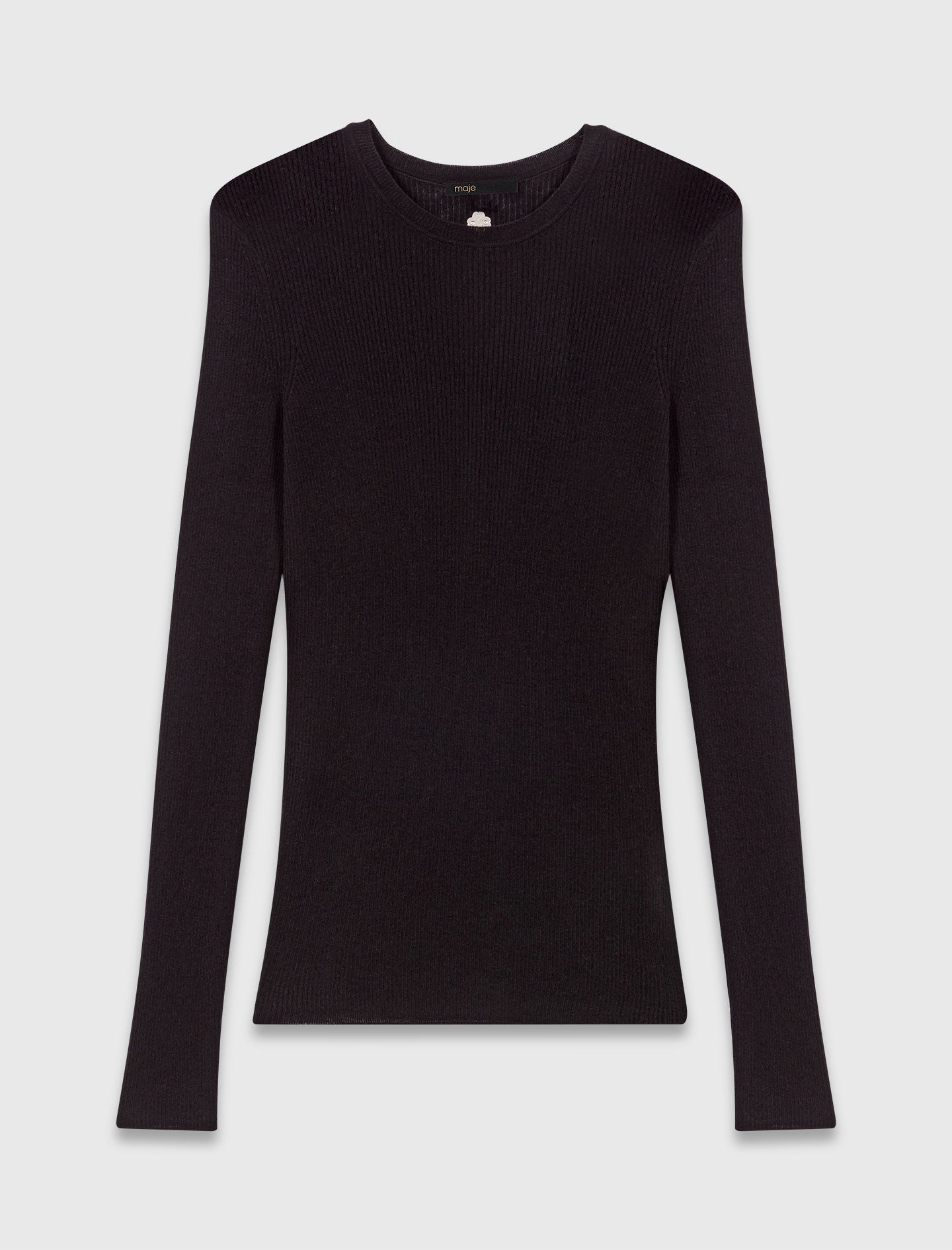 Jersey de cuello redondo segunda piel