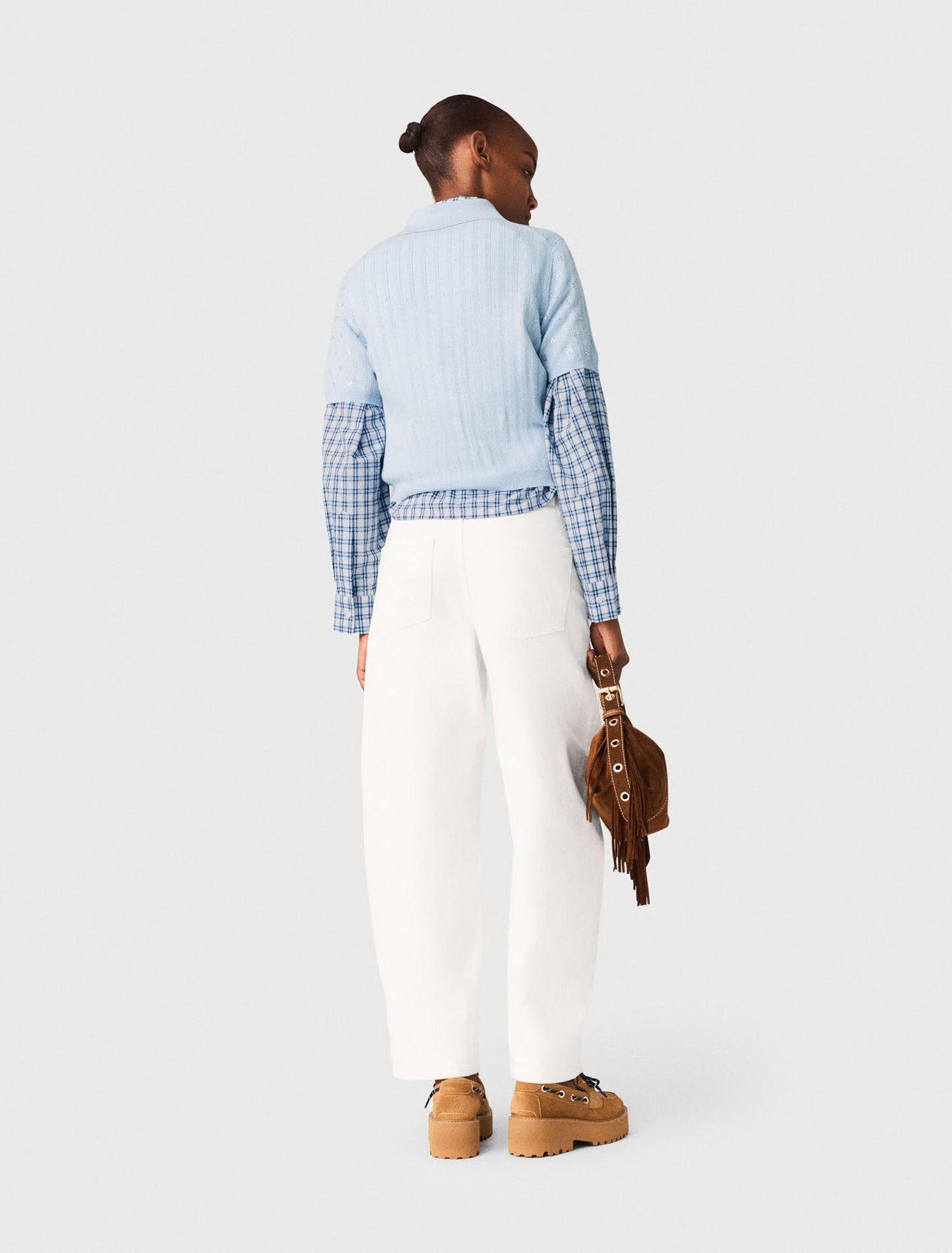 Jersey corto con strass