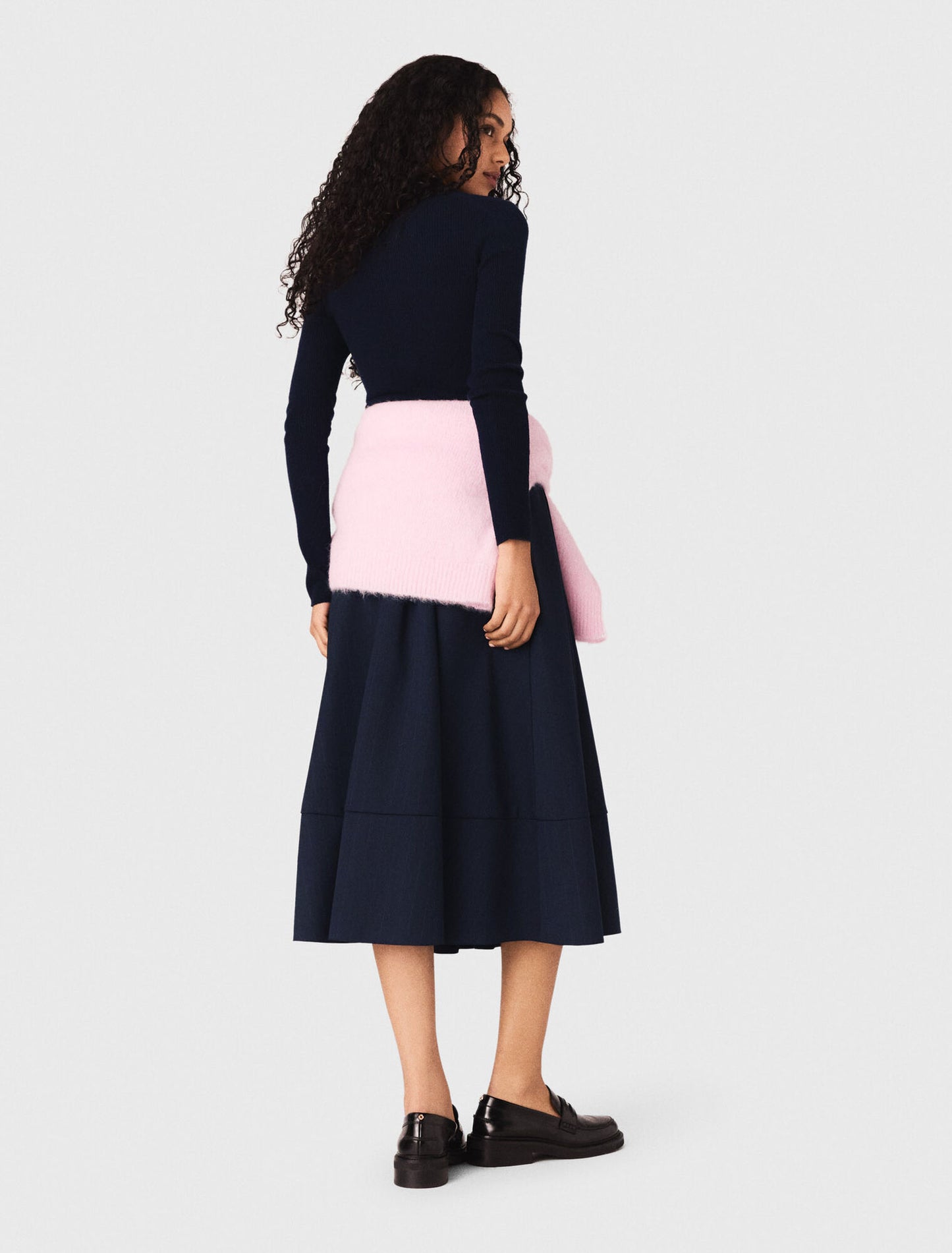 Jersey de canalé cuello polo
