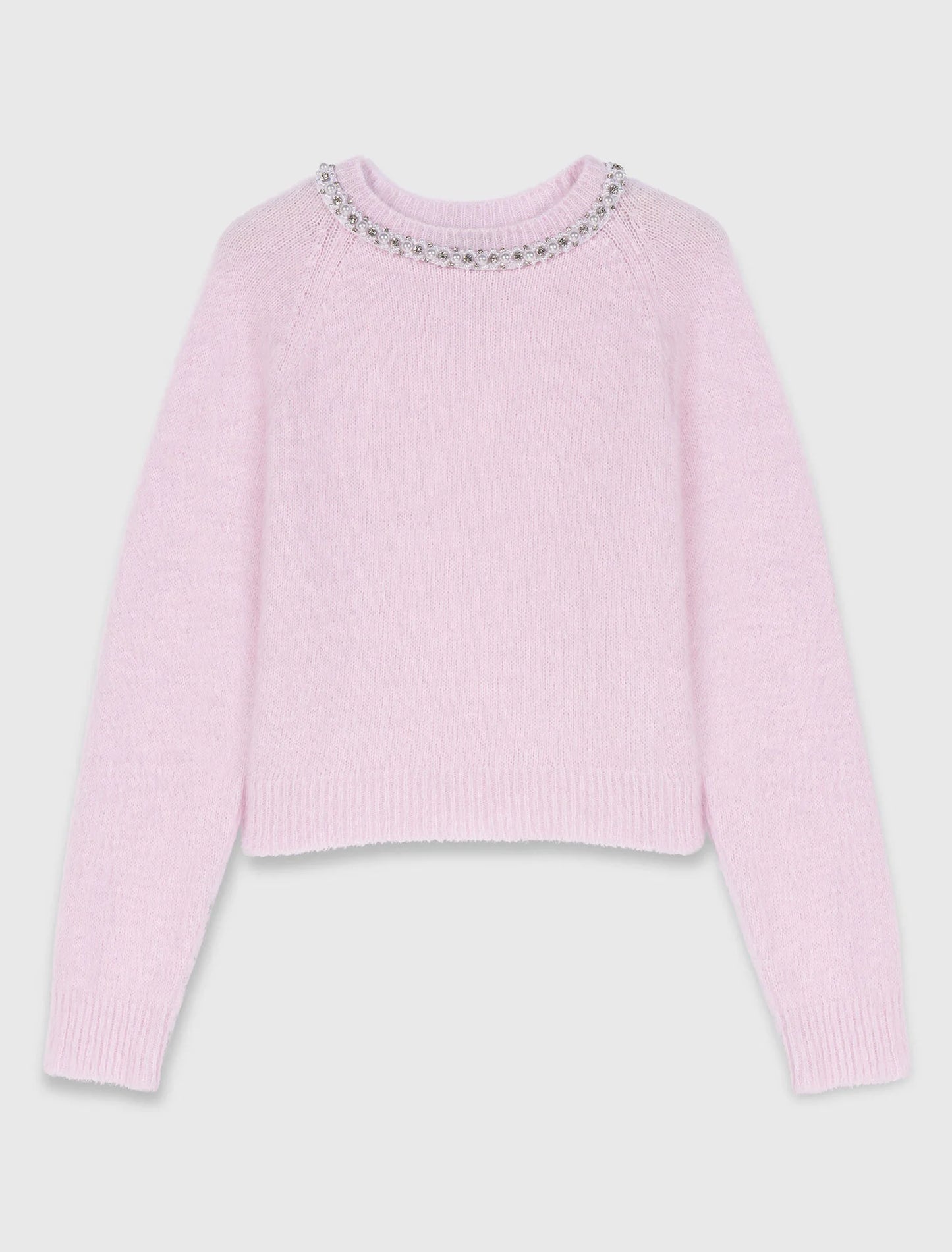 Jersey con cuello joya desmontable