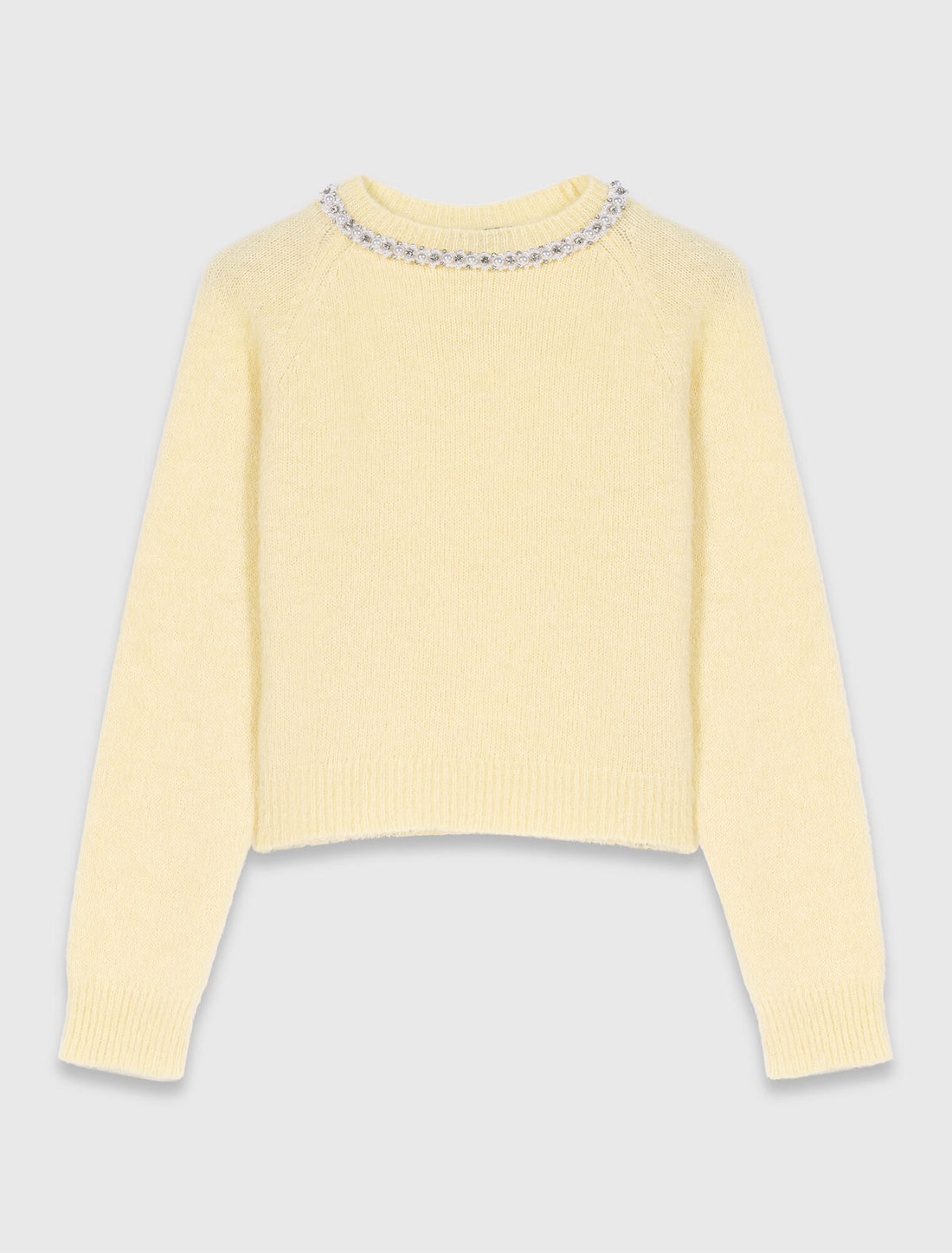 Jersey con cuello joya desmontable