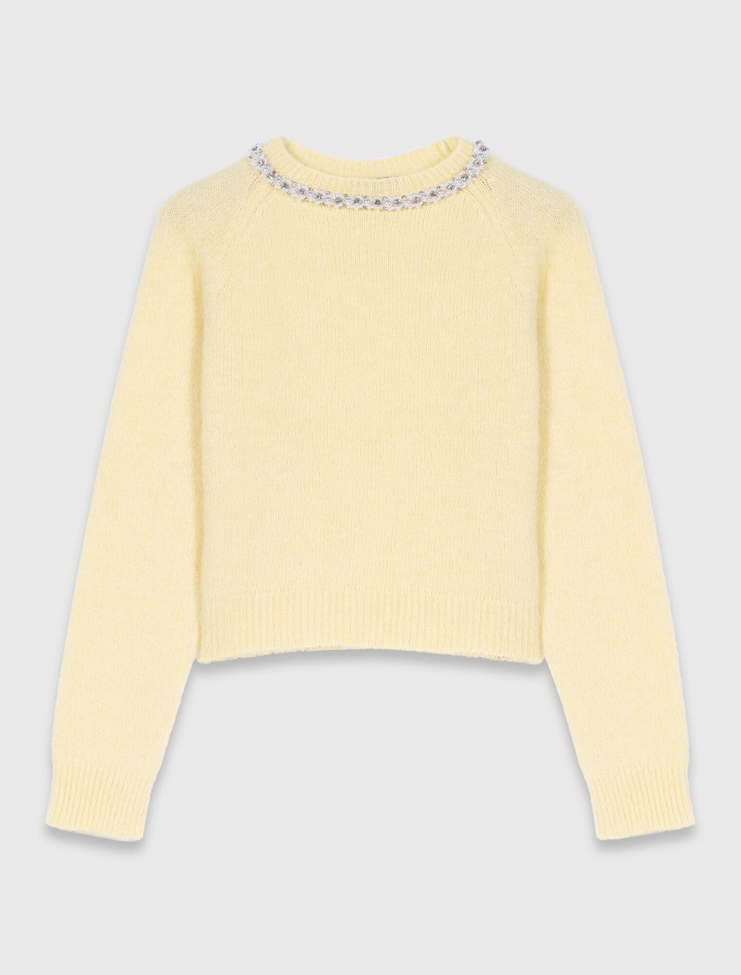 Jersey con cuello joya desmontable
