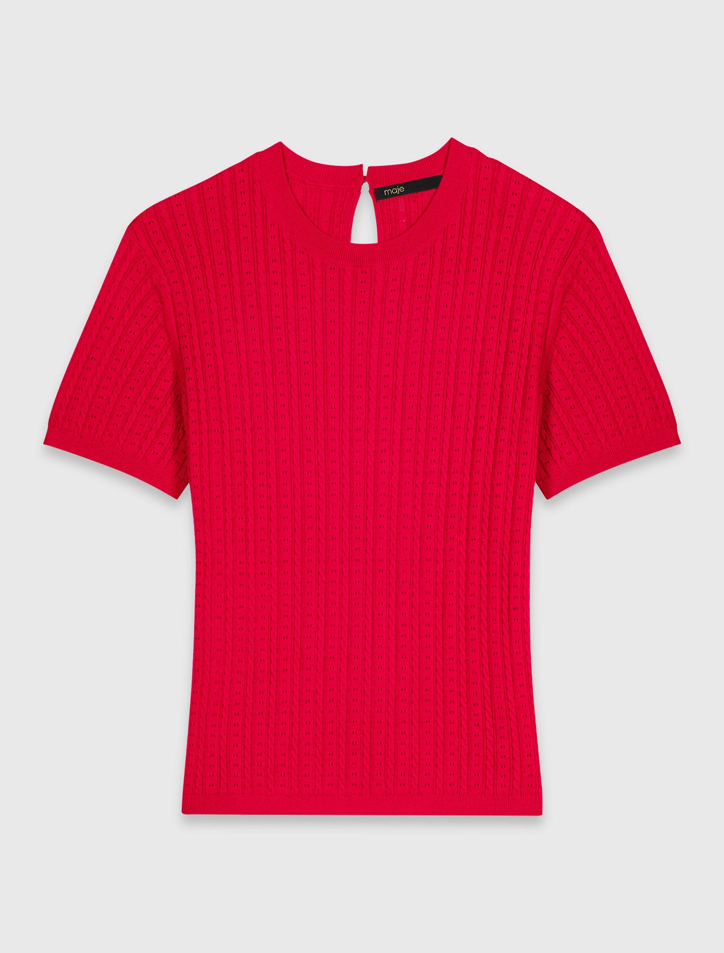 Jersey de cuello redondo