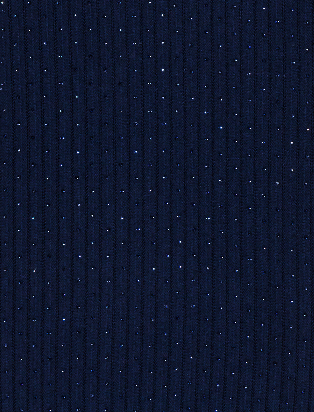 Jersey con strass tono sobre tono