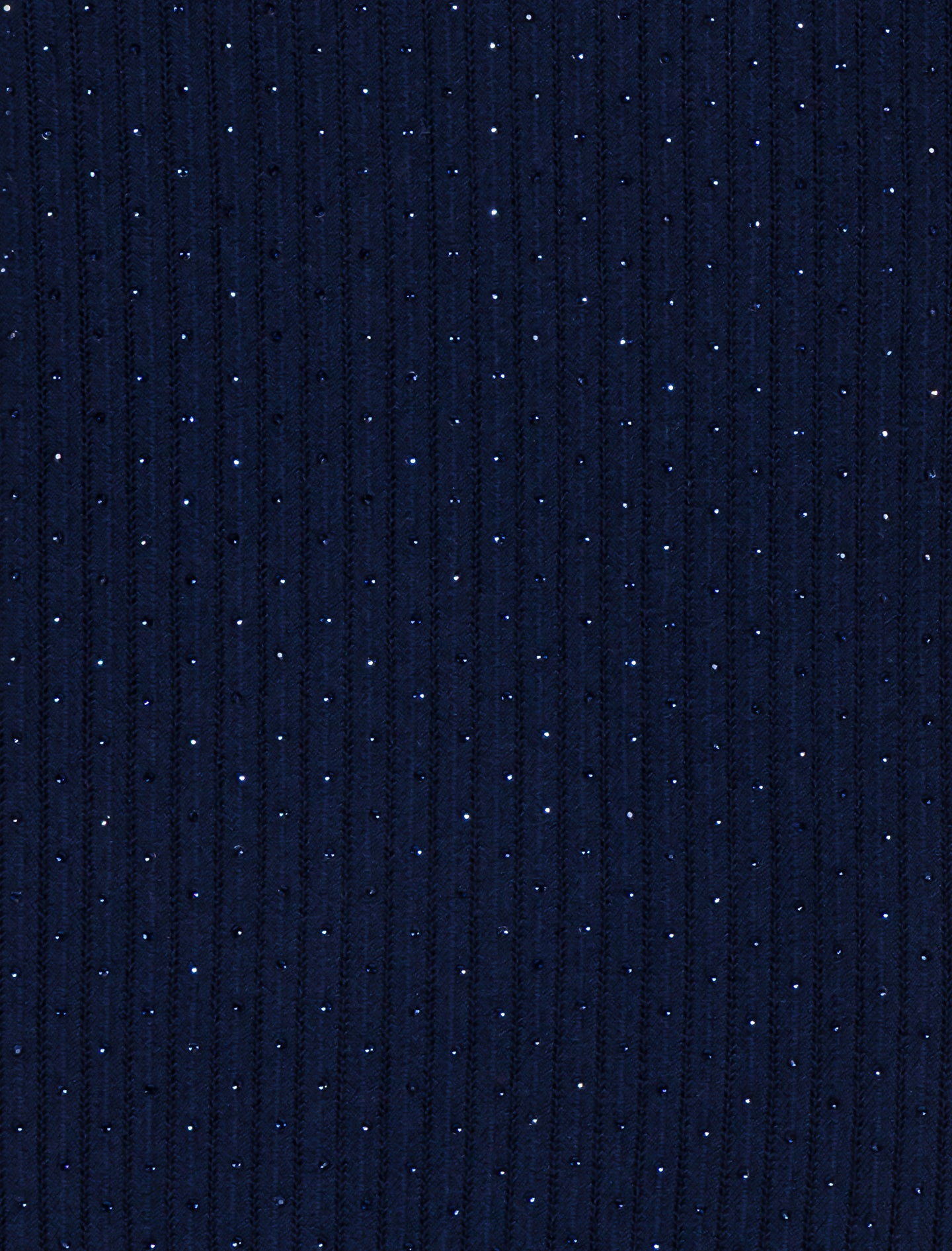 Jersey con strass tono sobre tono