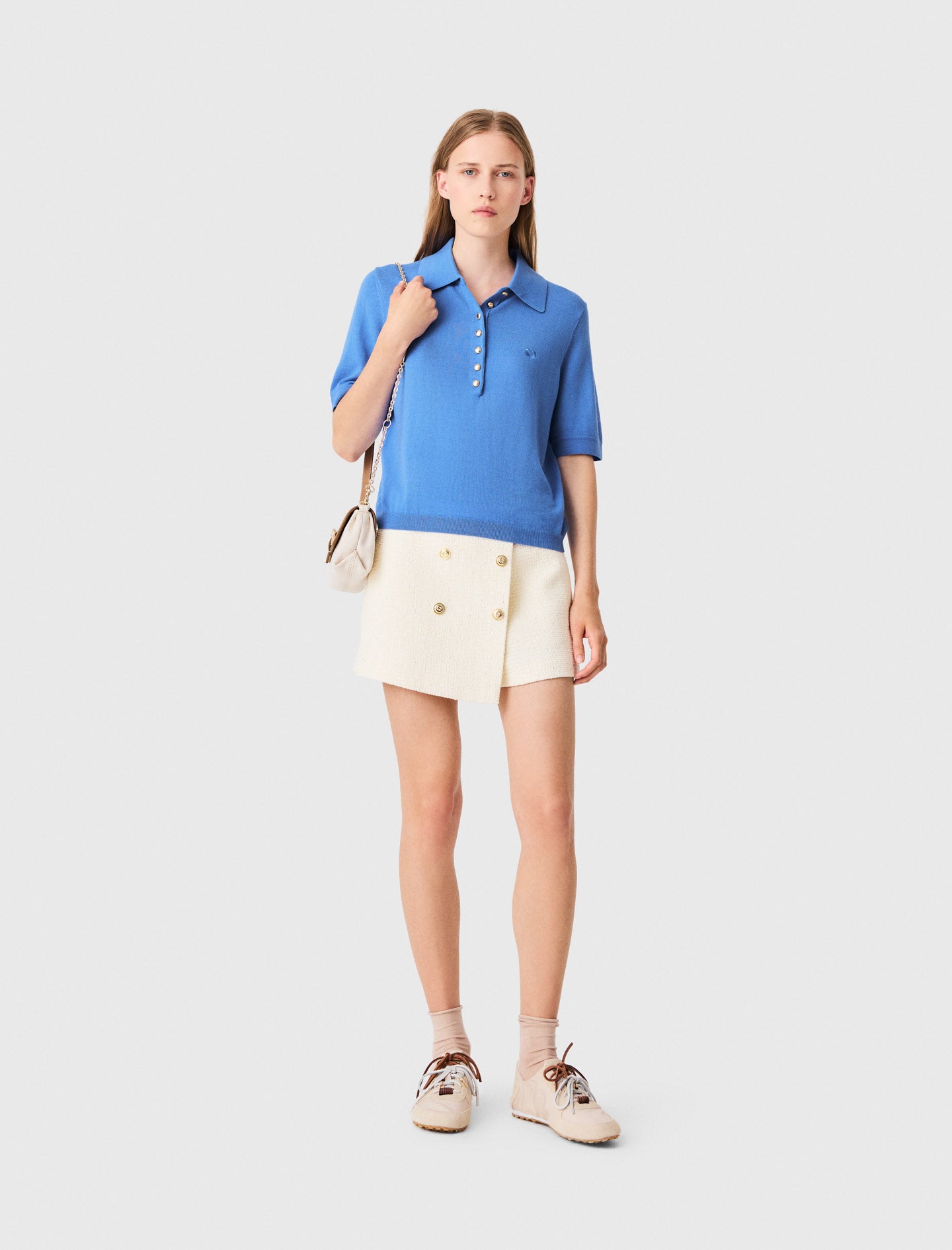 Jersey con cuello de polo